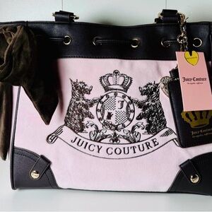 Juicy Couture Scottie Daydreamer Pink Tote Bag